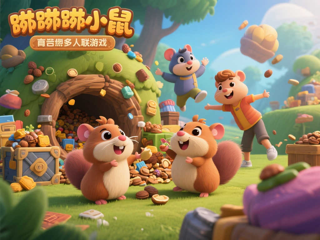 组队变身囤货达人？《蹦蹦小囤鼠》今日震撼上线！